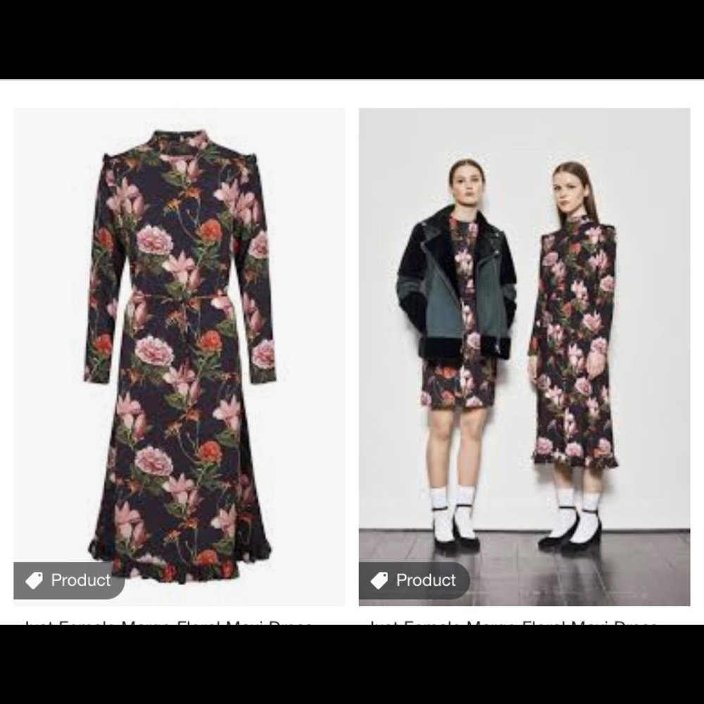 Floral dress.  Great condition